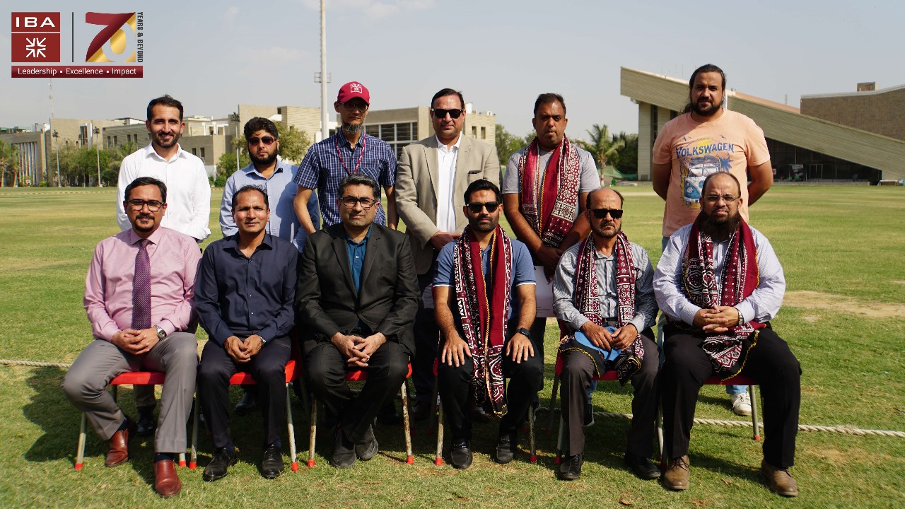 IBA Unveils New Cricket Practice Pitches with Test Cricketer Asad Shafiq IBA Unveils New Cricket Practice Pitches with Test Cricketer Asad Shafiq
